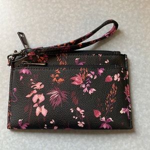 A New Day Floral Wristlet